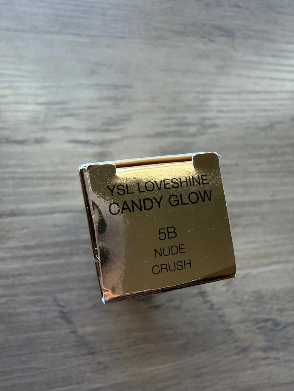 New Yves Saint Laurent Loveshine Candy Glow Lip Balm - Nude Blush (5B)